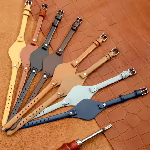 Genuine leather Watch strap For Fossil ES2830 ES3565 ES3077 2830 3262 3060 4176 4119 4026 4340 8mm W