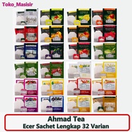 Ahmad Tea Retail Sachet - Complete 32 Variants Ahmad Tea Tea Bag