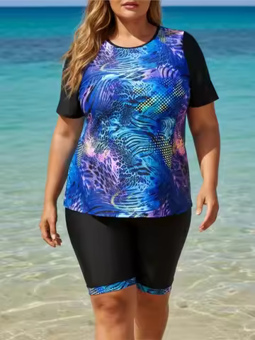 XL-6XL Plus Size High Waist Bikini Women's Push Up Large Size 5XL 6XL Swimsuit Summer Mujer Tummy Co