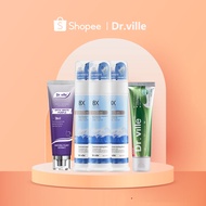 Dr.ville Original 8X Niacinamide Whitening Toothpaste Remove Tooth Stains Fresh Cool Mint Toothpaste