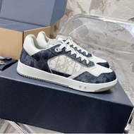 Aberdeen Blue B27 Leisure Sneakers All-Match Lace-Up Shoes Thick-Soled Couple White Shoes Sneakers