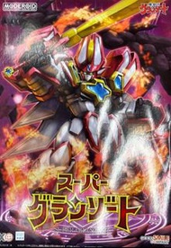 已砌部分 Good Smile Company 推出的 MODEROID 魔動王 超級火王 Super Granzort