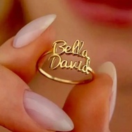 Custom name ring