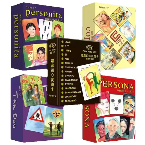 New 19 Kinds OH Card Psychology Cards Cope/Persona/Habitat/Shenhua Board Game Funny Card Games for P