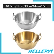 [Hellery1] Kimchi Soup Pot Coffee Milk Warmer Noodles Pot for Gas Stoves Outdoor Camping