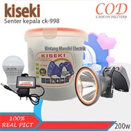 SENTER KEPALA KISEKI JUMBO 200 WATT CK 998/senter kepala kiseki