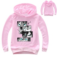 Attack on Titan Girls Hoodies Boys Long Sleeve Hooded Sweater Children Cartoon Anime Sweater Cute Casual 5446 Spring Kids Clothing