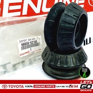 (Original) >> Vios Prius (2008-) Front Absorber Mounting + Bearing Set NCP93 NCP91 48609-52100 48619