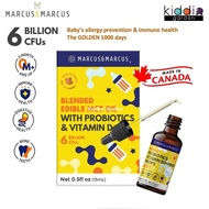 [Exp:Feb2025] Marcus &amp; Marcus Baby Probiotics &amp; Vitamin D3 Drops (0m+)