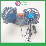 Double Fans for Cars, Cars, Construction Machinery, Small 12V or 24V