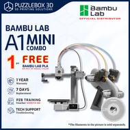 Bambu Lab A1 Mini and A1 Mini Combo series allows 4-Color AMS lite Full Auto Calibration 3DPrinter