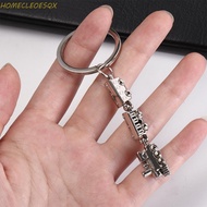 HOMECLEOESQX Mini Train Model Alloy Keychain, Train Model Movable Joint Movable Joint Train Keyring,