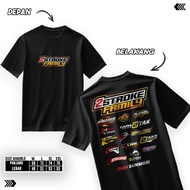 KATUN 2stroke family t-shirt - 2stroke family shirt - 30s Semi-cotton material, cool to wear - Men's