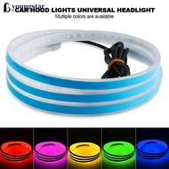 YOUNGSTAR 1.5m Car Hood Lights Universal Headlight Strip Daytime Running Light DRL Decorative Lamp B