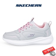 Skechers สเก็ตเชอร์ส รองเท้าผู้หญิง Skechers Women GOrun Lite Inertia Shoes - 129672-WPR Air Cooled 