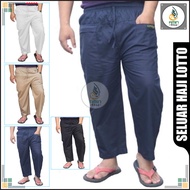 Seluar Lotto Unisex SELUAR LOTTO ORIGINAL COTTON Seluar Haji Jubah Lelaki Prempuan Amin eShop