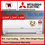 MITSUBISHI ELECTRIC MS-JR18VF MS-JR13VF MS-JR10VF 2HP 1.5HP 1HP R32 Inverter Aircond Penyaman Udara 冷器