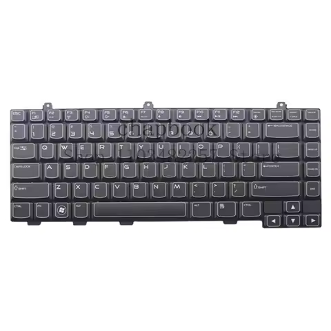 WYORESY Backlit English US Keyboard For DELL Alienware M14X R1 R2 02M4NW 2M4NW Laptop