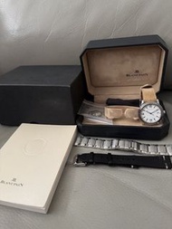 (罕有品) T25面 Blancpain Leman Ultra Slim 2100-1127-71, full set 1999年錶 夜光已完全發黃 連原裝鋼帶+兩條高質代用皮帶 狀態非常好 ind