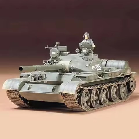 1:35 Scale Russian T-62A Assembly Model Tank Building Kits DIY Tank Collection TAMIYA 35108 Christma