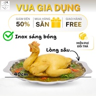 High Quality 430 Stainless Steel Deep Plate, Used to Make Beef, Omelette, and Steak CNY
