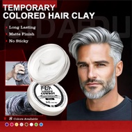 Temporary Hair Color Wax Instant Washable Hair Dye DIY Hairstyle Paste Dye Cream For Men&Women Tempo