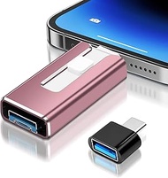 USB Stick 256 GB for i-Ph0ne, 4 in 1 USB Memory Stick for i-Ph0ne/Pad/Android Mobile Phone/PC, USB 3