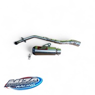 Racing exhaust ahm gtx Jupiter Z/supra 110/Supra x 125/vega r/Vega ZR/Grand/ Etcll