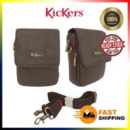 KICKERS ORIGINAL KULIT LEATHER BAG SLING BAG BEG LELAKI BEG PEREMPUAN POUCH BAG MEN WOMEN BRANDED