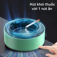 Gạt tàn thuốc thông minh hút khói thuốc lá khử mùi thuốc Gạt Tàn thuốc lá cao cấp Không Khói Tự Dập