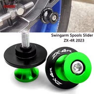 M8 Fit For Kawasaki Ninja ZX-4R ZX4R ZX4RR ZX-4RR ZX 4R 6R Motorcycle Accessories Swingarm Spools Sl