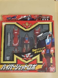 天威勇士  機甲露寶Bandai Hyper Jet Robo 變形玩具
