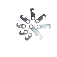 8x8 Matching Turning Tongue Lock Lock Tongue Lock Hook Iron Lock Drawer Lock Piece Pendant Special C