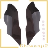 [Chiwanji2] Black Plastic Headlight Lens Cover Shield for Honda CBR1000RR 2008-2011