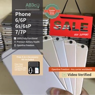 [AB3C]USED 6/6s/7 100% Functional High BH Video Verified Openline Perfect backup Phone COD support