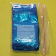 Plastic Medicine Clip 10 x 7 Blue Screen Printing 10x7 10cm x 7cm / Plastic Medicine Holder