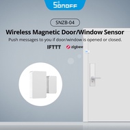 SONOFF SNZB-04 Zigbee Wireless Door/Window Sensor Work with ZBBridge ZigBee 3.0 Hub via eWeLink APP Support IFTTT