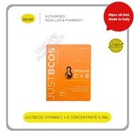 JUSTBCOS VITAMIN C + E CONCENTRATE 0.3ML | Brighten Skin and Protect From Damage
