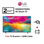 LG 55'' QNED75 4K 55QNED75SRA Smart TV / 55QNED86ASA QNED86 MiniLED / 55QNED80ASA QNED80 (FREE HDMI 