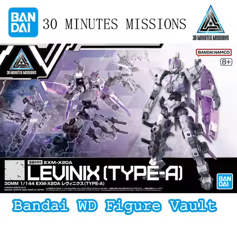 Bandai Hobby 30 MINUTES MISSIONS 30MM 1/144 EXM-X20A Levinix (TYPE-A) Premium Collectible Model Gift