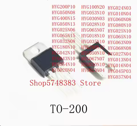 10PCS HYG024N03 HYG010N04 HYG060N08 HYG080N10 HYG025N10 HYG065N10 HYG063N09 HYG068N08 HYG027N04 HYG0