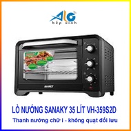 Sanay 35 liter oven VH-359S2D - capacity 1600W - i-shaped grill bar - - ALo Bep Xinh