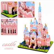 Compatible with Lego Disney Castle Building Blocks Girls Series Adult Puzzles Children Educational Assembling Toys Gifts