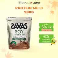 TPBS: Bột Protein thực vật Meiji vị Cacao 900g bổ sung Vitamin B1 B2 B6 Niacin Vitamin C D - Hachi H