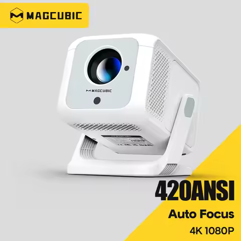 Magcubic Auto Focus HY310-X 420ANSI Portable Projector 4K WiFi 6 Android 11 Projector Support Full H