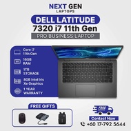 Dell Latitude 7320 | i7 11th Generation Laptop | 16GB RAM | 1TB SSD | 1 Year Warranty | 2024 Stock