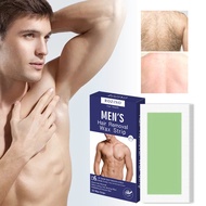 Men's Hair Removal Wax Strip for Body Legs Arms Armpits Hair Remover Full body hair removal Men's an