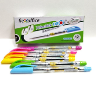 Flex Office Flexstick Neo Smooth Black Ink Pen Ballpen