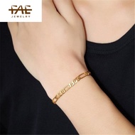 COD PAWNABLE Original 18k Saudi Gold Bracelet Gold Men's Bracelet