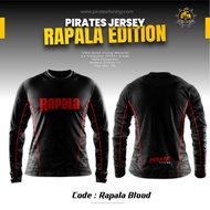RAPALA FISHING JERSEY _ BAJU PANCING RAPALA BLACK EDITION _ RAPALA BLACK EDITION FISHING JERSEY